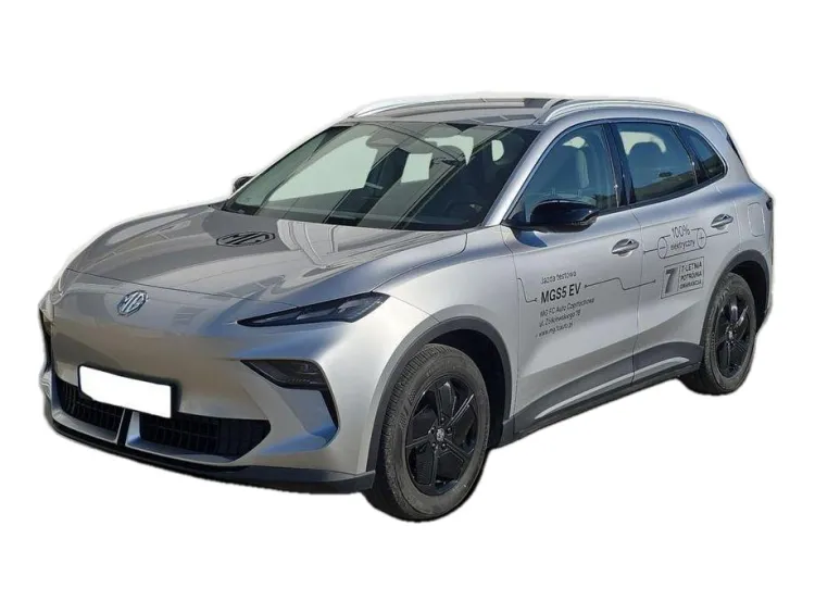 SZARY SUV MG MGS5 EV z 2025 r., ELEKTRYCZNY, skrzynia biegów AUTOMATYCZNA 125KM, zdjęcie główne