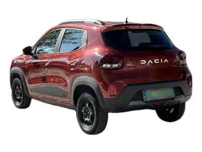 CZERWONY HATCHBACK DACIA SPRING ELECTIC z 2023 r., ELEKTRYCZNY, skrzynia biegów AUTOMATYCZNA 45KM, zdjęcie 5 z 19