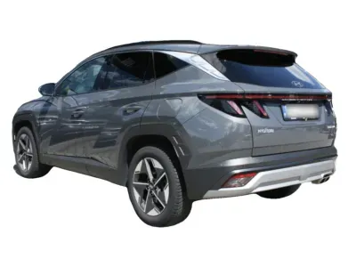 SZARY SUV HYUNDAI TUCSON z 2024 r., BENZYNA, skrzynia biegów AUTOMATYCZNA 159KM, zdjęcie 8 z 16
