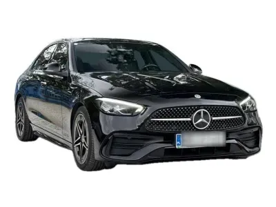 CZARNY SEDAN MERCEDES C -KLASSE LIM z 2022 r., DIESEL, skrzynia biegów AUTOMATYCZNA 184KM, zdjęcie 15 z 19