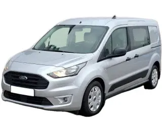 SREBRNY KOMBI FORD TRANSIT CONNECT z 2023 r., DIESEL, skrzynia biegów MANUALNA 74KM, zdjęcie główne