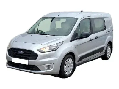 SREBRNY KOMBI FORD TRANSIT CONNECT z 2023 r., DIESEL, skrzynia biegów MANUALNA 74KM, zdjęcie główne
