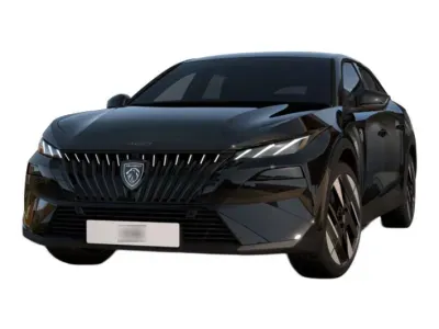 CZARNY CROSSOVER PEUGEOT 408 GT z 2026 r., HYBRYDA/BENZYNA, skrzynia biegów AUTOMATYCZNA 145KM, zdjęcie 5 z 6
