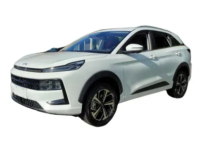 BIAŁY SUV JAC JS6 z 2026 r., BENZYNA, skrzynia biegów AUTOMATYCZNA 174KM, zdjęcie 3 z 5