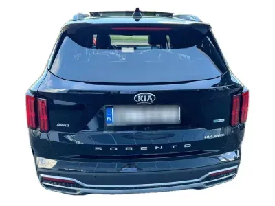 CZARNY SUV KIA SORENTO z 2021 r., HYBRYDA/BENZYNA, skrzynia biegów AUTOMATYCZNA 169KM, zdjęcie 7 z 23