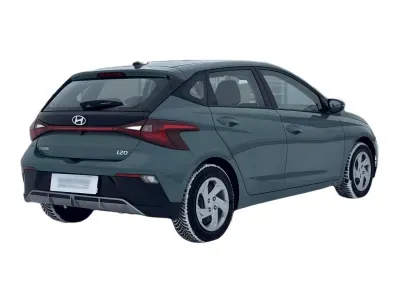ZIELONY HATCHBACK HYUNDAI I20 z 2023 r., BENZYNA, skrzynia biegów MANUALNA 84KM, zdjęcie 2 z 8