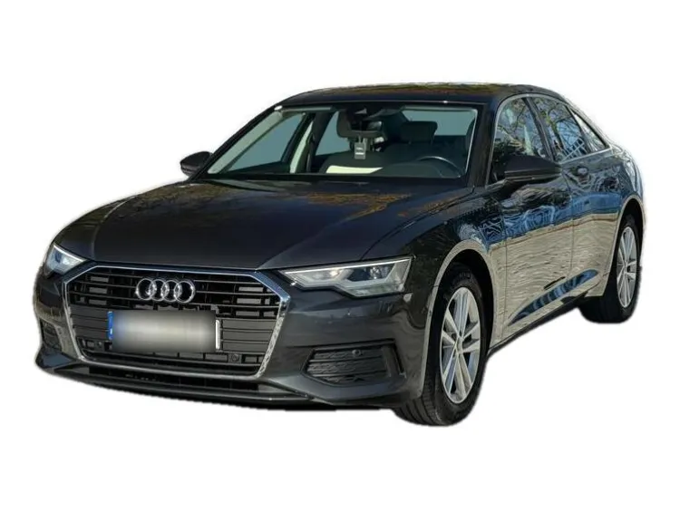 SZARY SEDAN AUDI A6 z 2022 r., DIESEL, skrzynia biegów AUTOMATYCZNA 163KM, zdjęcie główne