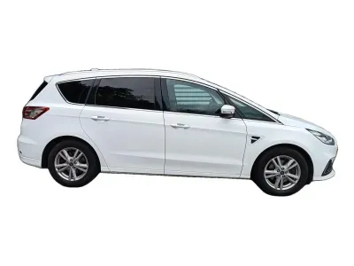 BIAŁY KOMBI FORD S-MAX z 2020 r., DIESEL, skrzynia biegów AUTOMATYCZNA 150KM, zdjęcie 2 z 12