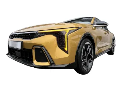 ZŁOTY HATCHBACK KIA K4 z 2025 r., BENZYNA, skrzynia biegów AUTOMATYCZNA 180KM, zdjęcie 8 z 9