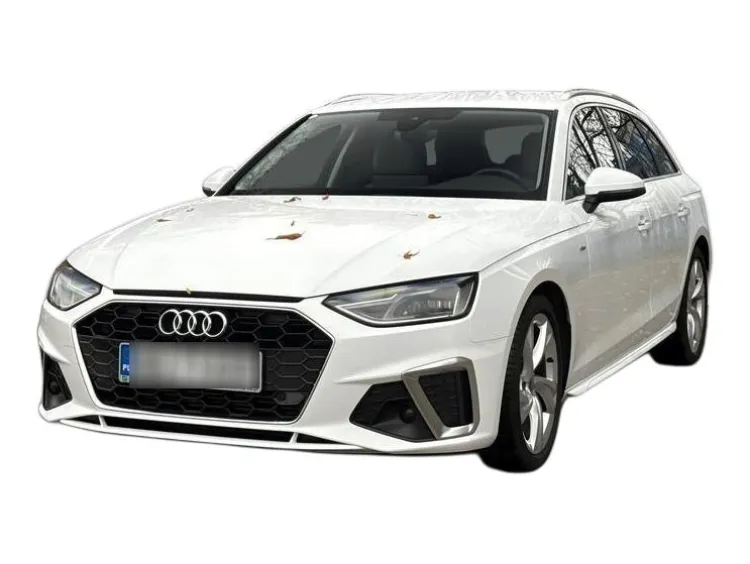 BIAŁY KOMBI AUDI A4 z 2022 r., BENZYNA, skrzynia biegów AUTOMATYCZNA 150KM, zdjęcie główne