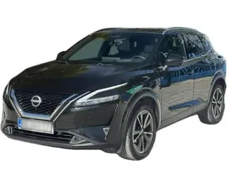 CZARNY SUV NISSAN QASHQAI z 2022 r., BENZYNA, skrzynia biegów AUTOMATYCZNA 158KM, zdjęcie główne
