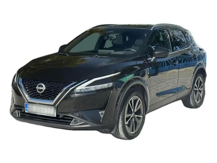 CZARNY SUV NISSAN QASHQAI z 2022 r., BENZYNA, skrzynia biegów AUTOMATYCZNA 158KM, zdjęcie główne