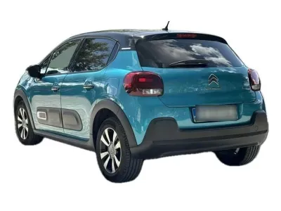 NIEBIESKI HATCHBACK CITROEN C3 z 2023 r., BENZYNA, skrzynia biegów AUTOMATYCZNA 110KM, zdjęcie 14 z 19