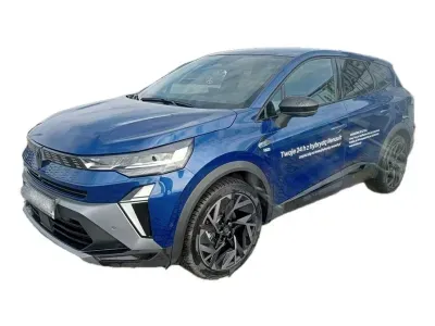 NIEBIESKI SUV RENAULT SYMBIOZ z 2024 r., HYBRYDA/BENZYNA, skrzynia biegów AUTOMATYCZNA 145KM, zdjęcie 2 z 8