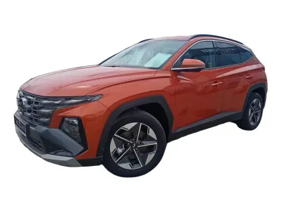 POMARAŃCZOWY SUV HYUNDAI TUCSON z 2025 r., BENZYNA, skrzynia biegów MANUALNA 160KM, zdjęcie 13 z 18