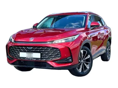 CZERWONY SUV MG HS z 2026 r., HYBRYDA/BENZYNA, skrzynia biegów AUTOMATYCZNA 224KM, zdjęcie 8 z 17