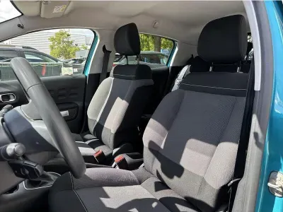 NIEBIESKI HATCHBACK CITROEN C3 z 2023 r., BENZYNA, skrzynia biegów AUTOMATYCZNA 110KM, zdjęcie 10 z 19