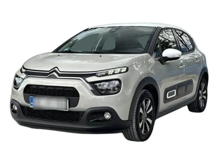 BEŻOWY HATCHBACK CITROEN C3 z 2024 r., BENZYNA, skrzynia biegów AUTOMATYCZNA 110KM, zdjęcie główne