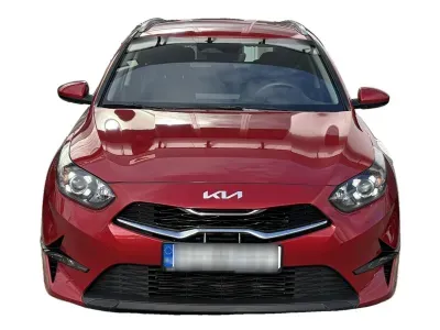 CZERWONY KOMBI KIA CEED z 2025 r., BENZYNA, skrzynia biegów AUTOMATYCZNA 140KM, zdjęcie 2 z 18