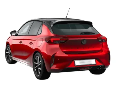 CZERWONY INNE OPEL CORSA HYBRID z 2026 r., HYBRYDA/BENZYNA, skrzynia biegów AUTOMATYCZNA 110KM, zdjęcie 2 z 6