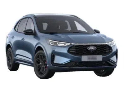NIEBIESKI SUV FORD KUGA z 2026 r., HYBRYDA/BENZYNA, skrzynia biegów AUTOMATYCZNA 183KM, zdjęcie 2 z 2