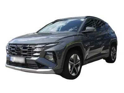 SZARY SUV HYUNDAI TUCSON z 2024 r., BENZYNA, skrzynia biegów AUTOMATYCZNA 159KM, zdjęcie 15 z 16