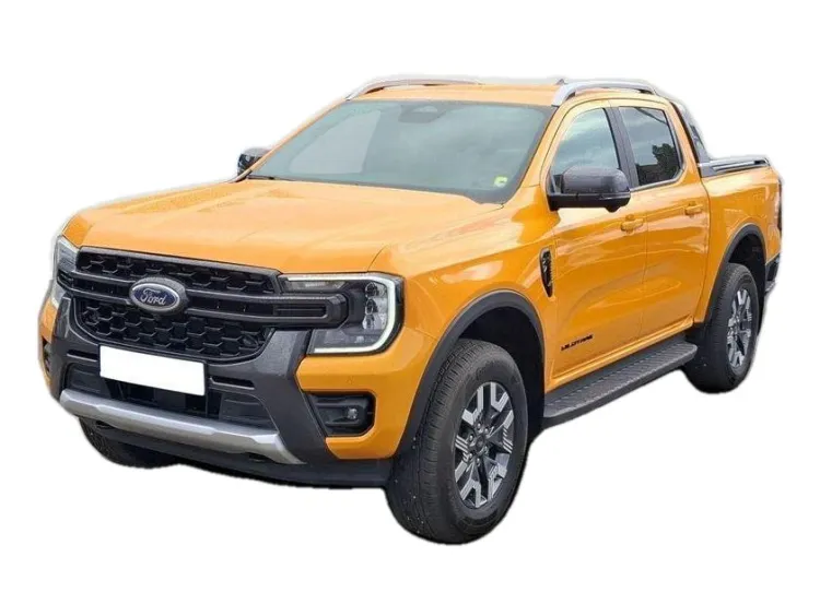 POMARAŃCZOWY SUV FORD RANGER z 2025 r., HYBRYDA/BENZYNA, skrzynia biegów AUTOMATYCZNA 135KM, zdjęcie główne