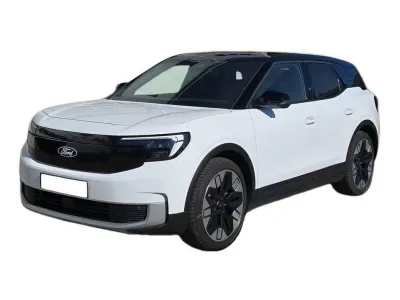 BIAŁY SUV FORD EXPLORER z 2024 r., ELEKTRYCZNY, skrzynia biegów AUTOMATYCZNA 210KM, zdjęcie główne