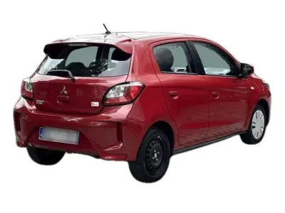 CZERWONY HATCHBACK MITSUBISHI SPACE STAR z 2022 r., BENZYNA, skrzynia biegów AUTOMATYCZNA 71KM, zdjęcie 17 z 19