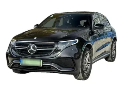 CZARNY SUV MERCEDES CLASE EQC z 2020 r., ELEKTRYCZNY, skrzynia biegów AUTOMATYCZNA 408KM, zdjęcie 17 z 19