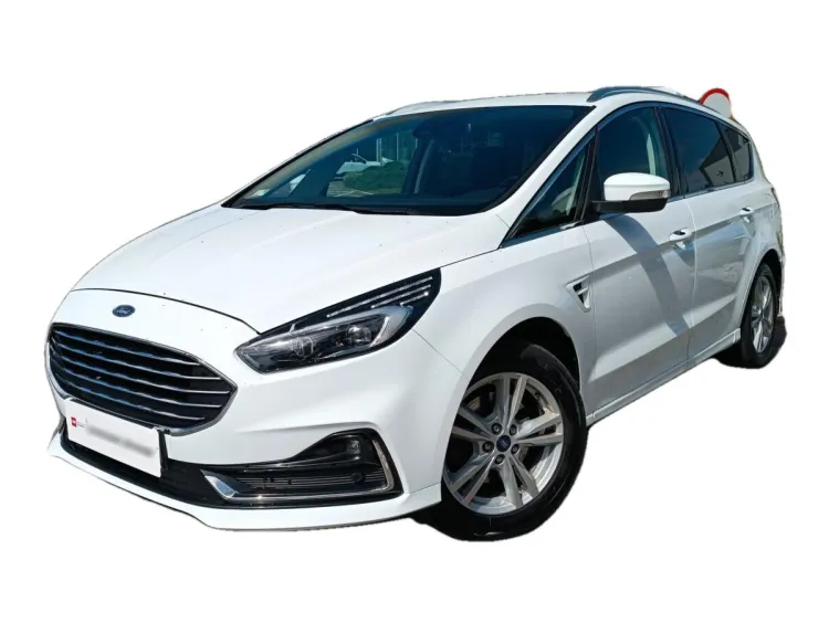 BIAŁY KOMBI FORD S-MAX z 2022 r., BENZYNA, skrzynia biegów AUTOMATYCZNA 150KM, zdjęcie główne