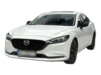 BIAŁY SEDAN MAZDA 6 z 2023 r., BENZYNA, skrzynia biegów AUTOMATYCZNA 194KM, zdjęcie główne