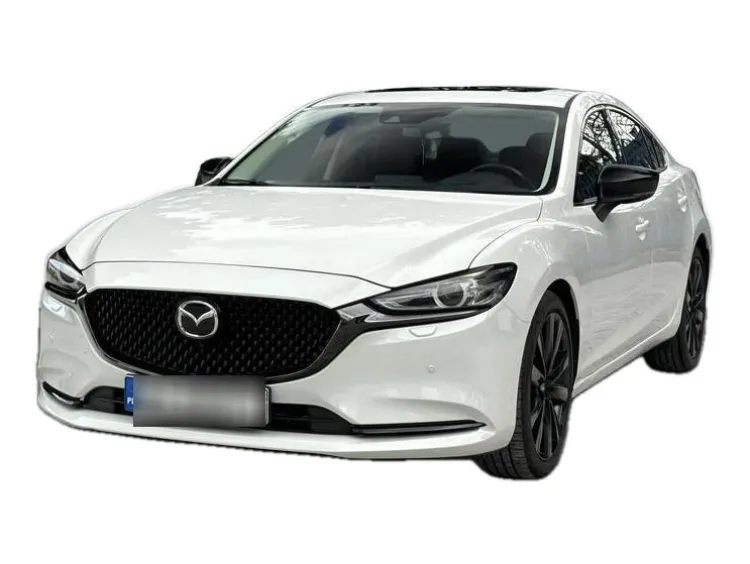 BIAŁY SEDAN MAZDA 6 z 2023 r., BENZYNA, skrzynia biegów AUTOMATYCZNA 194KM, zdjęcie główne
