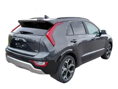 SZARY SUV KIA NIRO z 2026 r., HYBRYDA/BENZYNA, skrzynia biegów AUTOMATYCZNA 100KM, zdjęcie 10 z 23