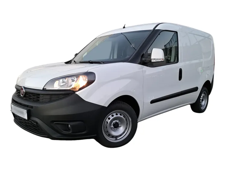BIAŁY VAN FIAT DOBLÒ z 2021 r., DIESEL, skrzynia biegów MANUALNA 90KM, zdjęcie główne