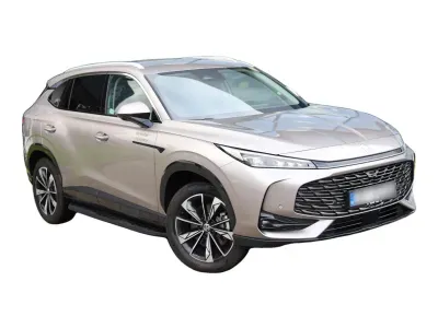 SREBRNY SUV MG HS z 2025 r., HYBRYDA/BENZYNA, skrzynia biegów AUTOMATYCZNA 272KM, zdjęcie 6 z 8