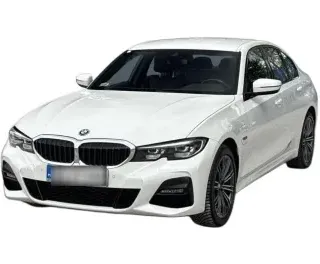 BIAŁY SEDAN BMW SERIE 3 z 2022 r., HYBRYDA/BENZYNA, skrzynia biegów AUTOMATYCZNA 292KM, zdjęcie główne