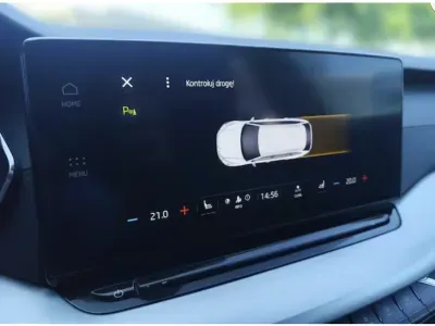 SZARY KOMBI SKODA OCTAVIA IV z 2023 r., DIESEL, skrzynia biegów AUTOMATYCZNA 150KM, zdjęcie 12 z 19