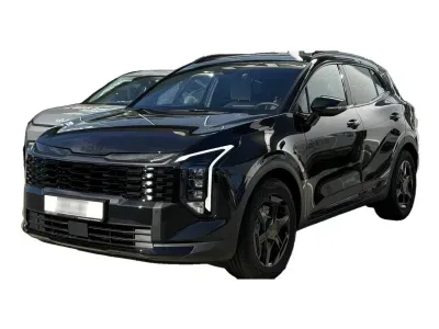 CZARNY SUV KIA SPORTAGE z 2026 r., BENZYNA, skrzynia biegów AUTOMATYCZNA 150KM, zdjęcie główne