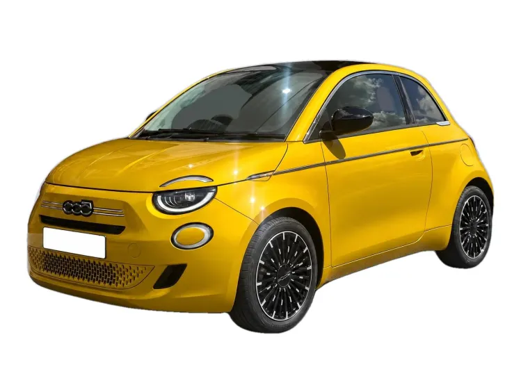 ZŁOTY HATCHBACK FIAT 500 z 2026 r., BENZYNA, skrzynia biegów MANUALNA 65KM, zdjęcie główne