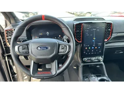 SZARY DOSTAWCZY FORD RANGER RAPTOR z 2025 r., BENZYNA, skrzynia biegów AUTOMATYCZNA 209KM, zdjęcie 2 z 13
