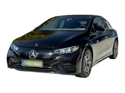 CZARNY SEDAN MERCEDES CLASSE EQE z 2023 r., ELEKTRYCZNY, skrzynia biegów AUTOMATYCZNA 245KM, zdjęcie 10 z 19