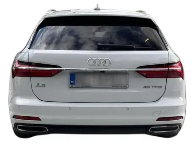 BIAŁY KOMBI AUDI A6 z 2023 r., BENZYNA, skrzynia biegów AUTOMATYCZNA 265KM, zdjęcie 16 z 18