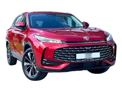 CZERWONY SUV MG HS z 2026 r., HYBRYDA/BENZYNA, skrzynia biegów AUTOMATYCZNA 224KM, zdjęcie 6 z 17