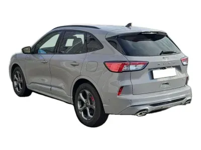 SZARY SUV FORD KUGA z 2024 r., HYBRYDA/BENZYNA, skrzynia biegów AUTOMATYCZNA 112KM, zdjęcie 2 z 28