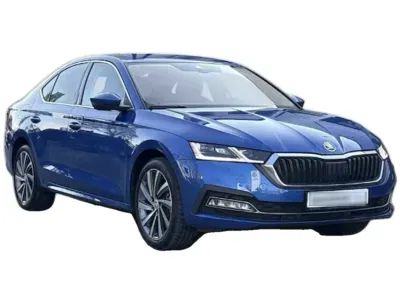 NIEBIESKI SEDAN SKODA OCTAVIA LIM. z 2023 r., BENZYNA, skrzynia biegów MANUALNA 150KM, zdjęcie 18 z 20