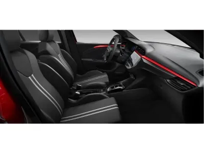 CZERWONY INNE OPEL CORSA HYBRID z 2026 r., HYBRYDA/BENZYNA, skrzynia biegów AUTOMATYCZNA 110KM, zdjęcie 6 z 6