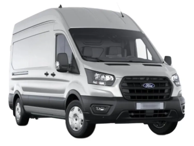 SREBRNY DOSTAWCZY FORD TRANSIT L3H3 z 2026 r., DIESEL, skrzynia biegów MANUALNA 130KM, zdjęcie główne