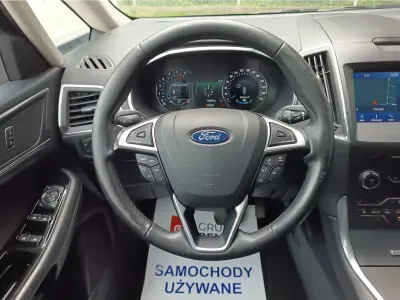 BIAŁY KOMBI FORD S-MAX z 2020 r., DIESEL, skrzynia biegów AUTOMATYCZNA 150KM, zdjęcie 9 z 12