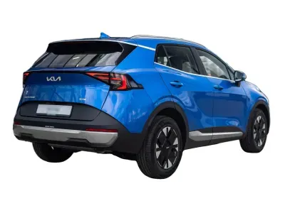 NIEBIESKI SUV KIA SPORTAGE z 2026 r., HYBRYDA/BENZYNA, skrzynia biegów AUTOMATYCZNA 239KM, zdjęcie 7 z 18